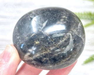 Black Moonstone Chunky Palm Stone #2