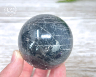 Black Moonstone Sphere #2