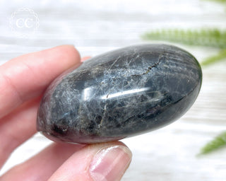 Black Moonstone Chunky Palm Stone #2