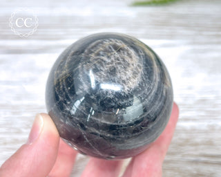 Black Moonstone Sphere #2