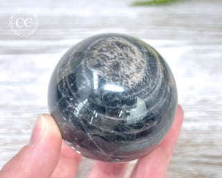 Black Moonstone Sphere #2