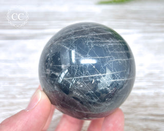 Black Moonstone Sphere #2