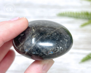 Black Moonstone Chunky Palm Stone #2