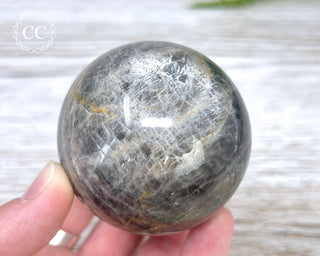 Black Moonstone Sphere #1