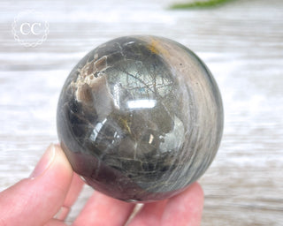 Black Moonstone Sphere #3