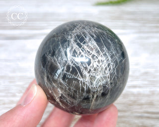 Black Moonstone Sphere #3