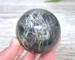 Black Moonstone Sphere #3