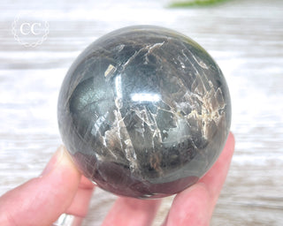 Black Moonstone Sphere #3