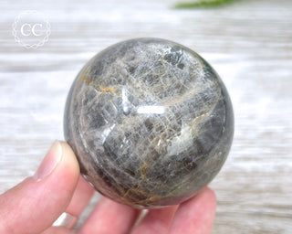 Black Moonstone Sphere #1