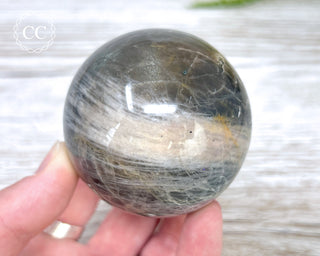 Black Moonstone Sphere #3