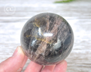 Black Moonstone Sphere #1