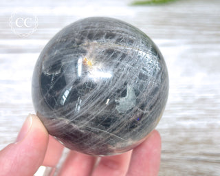 Black Moonstone Sphere #6