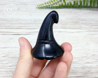 Black Obsidian Witches Hat