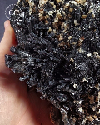 Black Tourmaline Cluster - Namibia #2