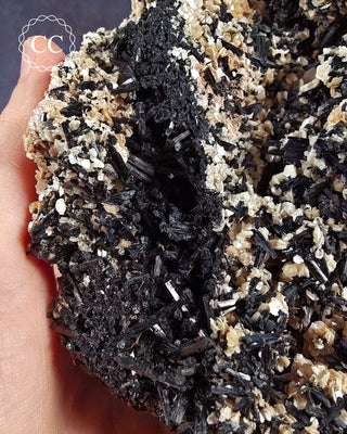 Black Tourmaline Cluster - Namibia #2