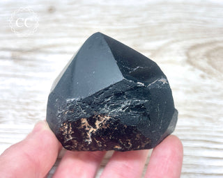 Black Tourmaline Polished Point #1