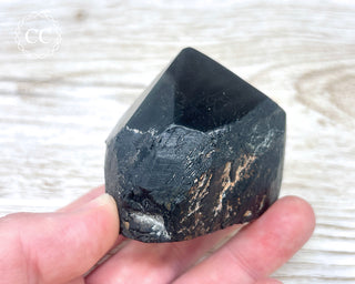 Black Tourmaline Polished Point #1