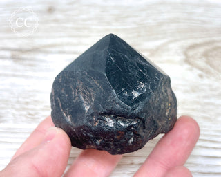 Black Tourmaline Polished Point #2