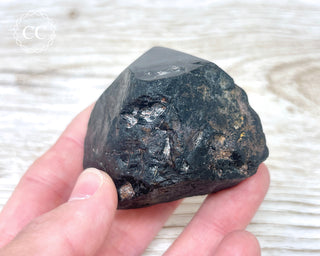 Black Tourmaline Polished Point #2