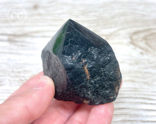 Black Tourmaline Polished Point #2