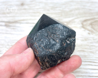 Black Tourmaline Polished Point #2