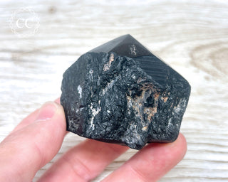 Black Tourmaline Polished Point #3