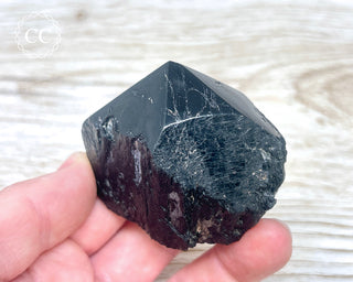 Black Tourmaline Polished Point #3