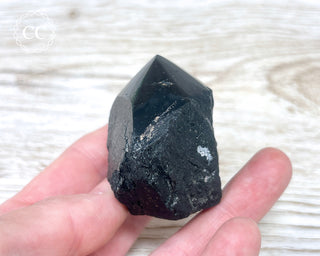 Black Tourmaline Polished Point #3