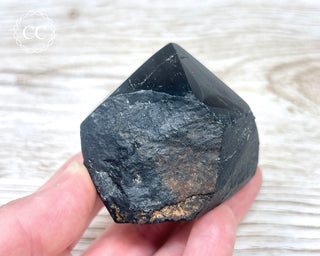 Black Tourmaline Polished Point #1