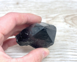 Black Tourmaline Polished Point #4