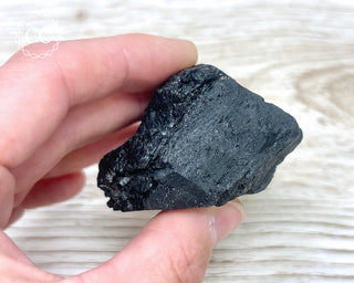 Black Tourmaline Polished Point #4