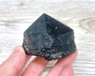 Black Tourmaline Polished Point #5