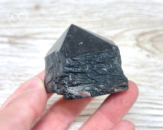 Black Tourmaline Polished Point #5