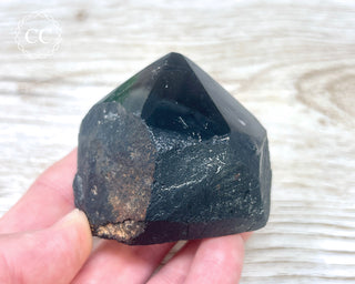 Black Tourmaline Polished Point #1
