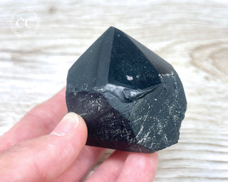Black Tourmaline Polished Point #1