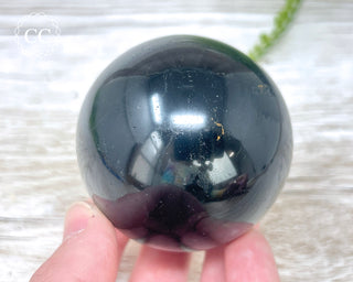 Black Tourmaline Sphere #1