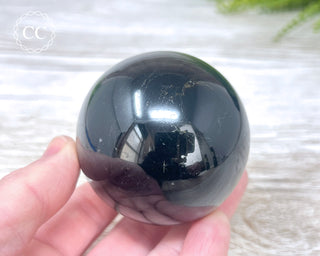 Black Tourmaline Sphere #2