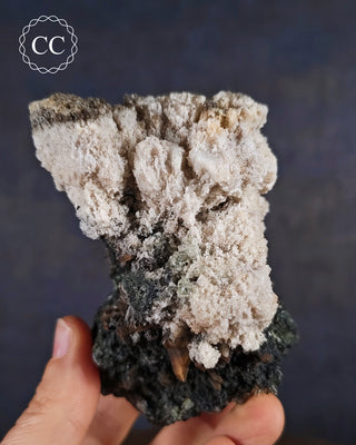 Black Tourmaline and Hyalite Opal - Namibia #73