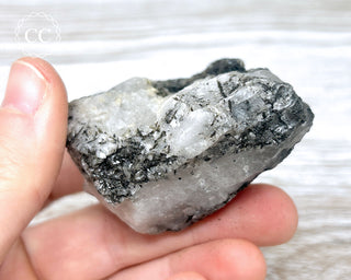 Black Tourmaline and Quartz Specimen #15