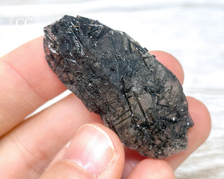 Black Tourmaline and Quartz Specimen #6