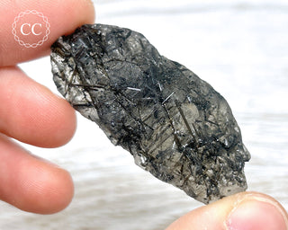 Black Tourmaline and Quartz Specimen #6