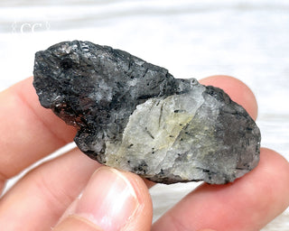 Black Tourmaline and Quartz Specimen #6