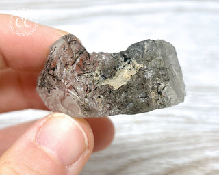 Black Tourmaline and Quartz Specimen #8