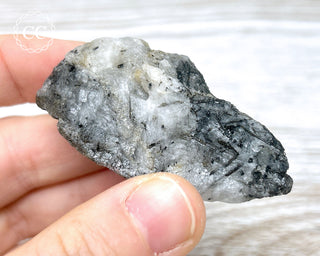 Black Tourmaline and Quartz Specimen #12