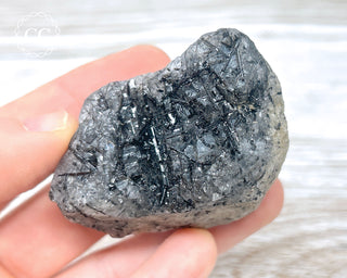 Black Tourmaline and Quartz Specimen #13