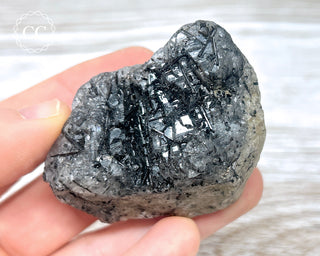 Black Tourmaline and Quartz Specimen #13