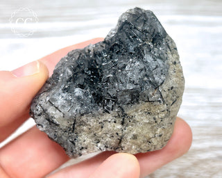 Black Tourmaline and Quartz Specimen #13