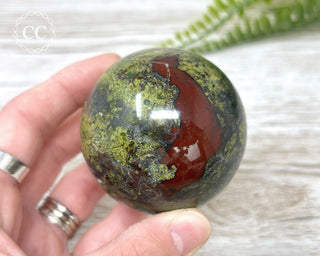 Dragons Blood Jasper Sphere #1