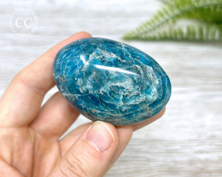 Blue Apatite Chunky Palmstone #7