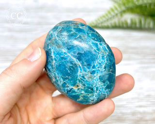 Blue Apatite Chunky Palmstone #4